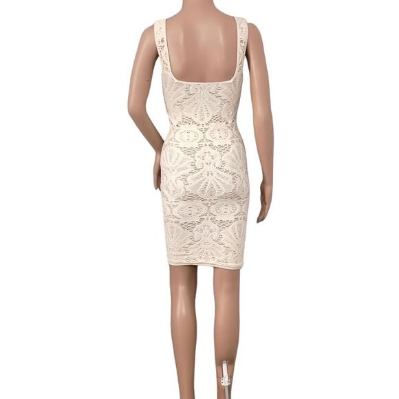 Intimately Free People Lace Dress XS Medallion Bodycon Coquette Siren Vamp Sexy - Picture 5 of 16